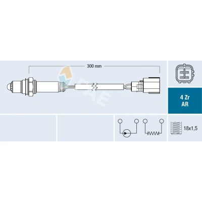 Kuva Lambdatunnistin FAE 75655