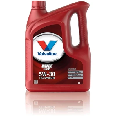 Kuva MOOTTORIÖLJY VALVOLINE MaxLife 5W 30 A3/B3/B4, 4L 1797245