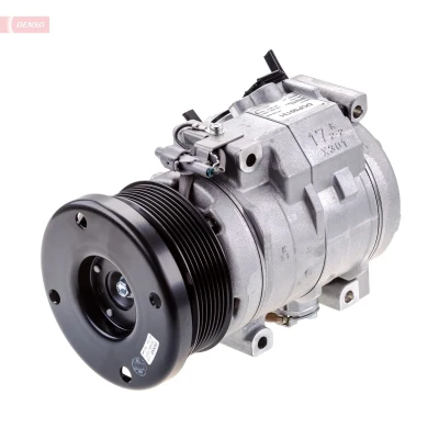Kuva DENSO DCP50131 Ilmastoinnin Kompressori 10S17C 12 PAG 46 R 134a magneettikytkimellä TOYOTA: Land Cruiser Prado 150