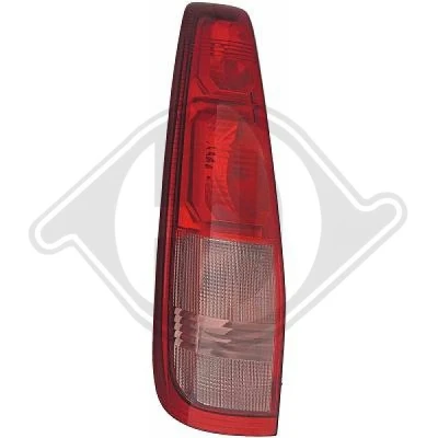 Kuva DIEDERICHS 6085891 Takavalot Vasen PY21W, W21W, W21/5W roosa Ilman lampun kantaa