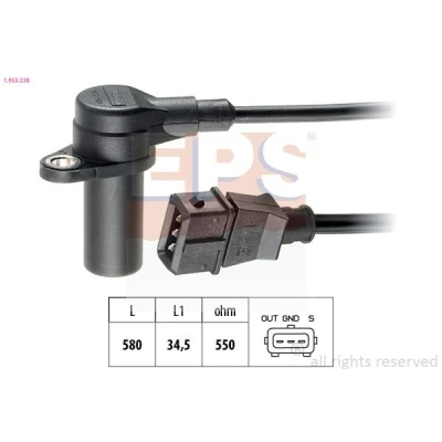Kuva EPS 1.953.238 Kampiakselin Asentotunnistin Made in Italy OE Equivalent OPEL: Zafira A, Astra G Caravan, CC