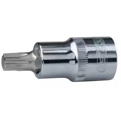 Kuva KS TOOLS 918.3886 Hylsyavain DIN3120, ISO1174 T45 Kromi vanadium teräs Torx pyälletty