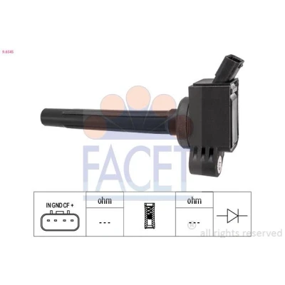Kuva FACET 9.6545 Sytytyspuola TOYOTA: Auris Hatchback, Farmari