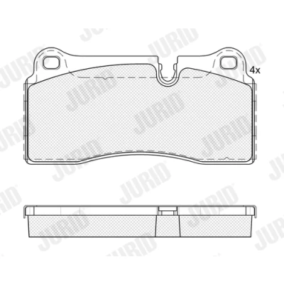 Kuva JURID 574144J Jarrupalat BMW: 2 Coupe