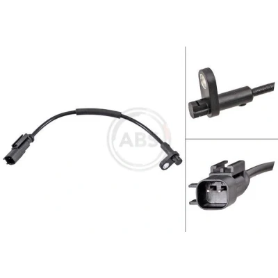 Kuva Tunnistin, kiertonopeus, Etuakseli FORD TRANSIT V363 Buss, Flak/chassi, Skåp OE 1817685, 61221, BK312B372AA