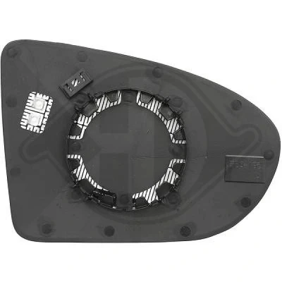 Kuva DIEDERICHS 6045929 Sivupeilin Lasi Vasen NISSAN: Qashqai / Qashqai+2 I