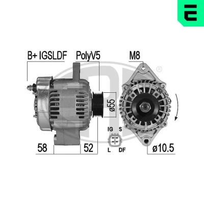 Kuva ERA 209516A Laturi 14V 70A