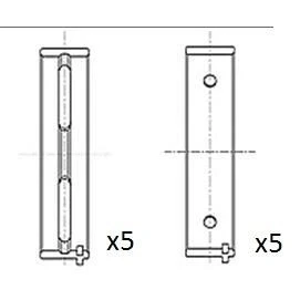 Kuva FAI AutoParts BM1050 020 Kampiakselin Laakeri FIAT: Punto II Hatchback