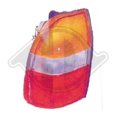 Kuva DIEDERICHS 5880892 Takavalot Oikea P21/5W Punainen, Valkoinen MITSUBISHI: L200 III Pick up