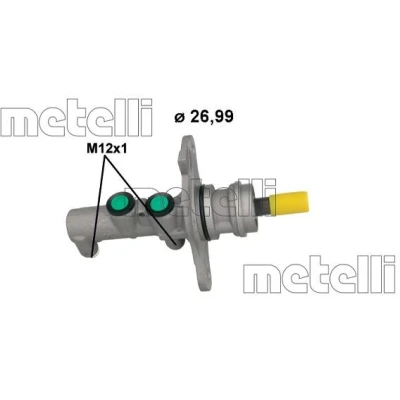 Kuva METELLI 05 1270 Jarrupääsylinteri 26,99mm Alumiini MERCEDES BENZ: Vito Van
