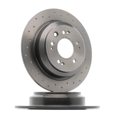 Kuva BREMBO 08.B360.1X Jarrulevyt 305 9 5 täysi, reijitetty pinnoitettu Ruuveilla HONDA: ACCORD 8 Kombi,