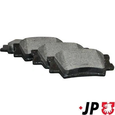 Kuva JP GROUP 4863701810 Jarrupalat Taka akseli Ei kulumisenilmaisimelle TOYOTA: RAV4 III SUV, IV Camry VIII Sedan
