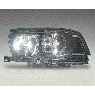 Kuva MAGNETI MARELLI 710301157206 Ajovaloumpio Oikea H7/H7, W5W Halogeeni Oikeanpuoleiselle liikenteelle Valokorkeussäätimen moottorilla BMW: 3 Coupe