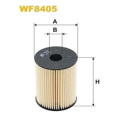 Kuva WIX FILTERS WF8405 Polttoainesuodatin Suodatinpanos OPEL: Vectra C Caravan, Zafira B, Corsa D Hatchback, SAAB: 9 3 5 Farmari, Sedan