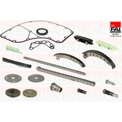 Kuva FAI AutoParts TCK194LC Jakoketjusarja Tiivisteillä, Hammaspyörillä Yksinkertainen, Kaksoisketju, Rullaketju CITROËN: Jumper II Bussi, Van