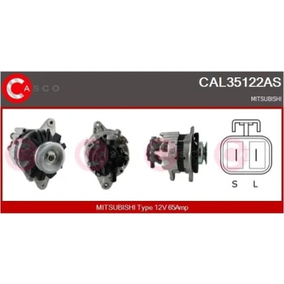Kuva CASCO CAL15259AS Laturi 12V 140A VOLKSWAGEN: Transporter 5, Passat B6 Variant, B7 MITSUBISHI: Outlander 2 SUV, Lancer 8 Limousine