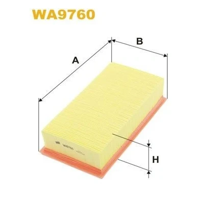 Kuva Ilmansuodatin WIX FILTERS WA9760