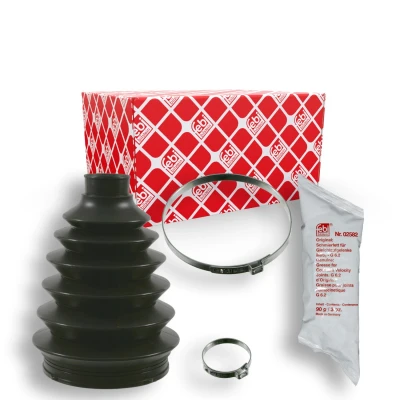 Kuva FEBI BILSTEIN 22087 Paljekumisarja, Vetoakseli Etuakseli, Pyörän puoli Thermoplast SAAB: 9 3 Hatchback