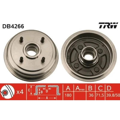 Kuva TRW DB4266 Jarrurumpu