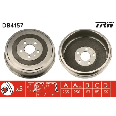 Kuva TRW DB4157 Jarrurumpu FIAT: Scudo I Farmari