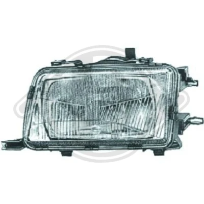 Kuva DIEDERICHS 1015083 Ajovaloumpio Vasen H4 AUDI: 80 B4 Sedan