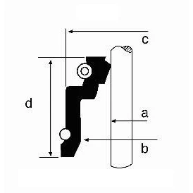 Kuva CORTECO 49472832 Tiiviste, Venttiilivarsi 6,6mm
