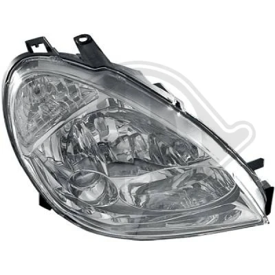 Kuva DIEDERICHS 4071980 Ajovaloumpio Oikea H7, H7/H1/H3, H1, H3 Lampun kannalla CITROËN: Xsara Hatchback, Coupe