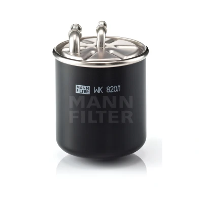 Kuva MANN FILTER WK 820/1 Polttoainesuodatin Letkusuodatin 10 8 MERCEDES BENZ: Vito Bussi, C sarja Sedan, T modell, CHRYSLER: 300C Touring