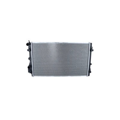 Kuva NRF 59056 Jäähdytin Alumiini 649 412 22 Jäähdytysrivat juotetut SKODA: Fabia 2, VOLKSWAGEN: Polo V Hatchback, SEAT: Ibiza 4