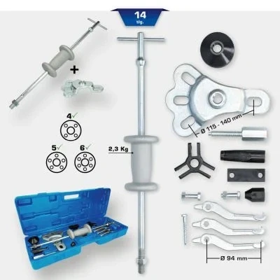 Kuva KS TOOLS BT671300 Asennustyökalusarja, pyörännapa / pyöränlaakeri 14