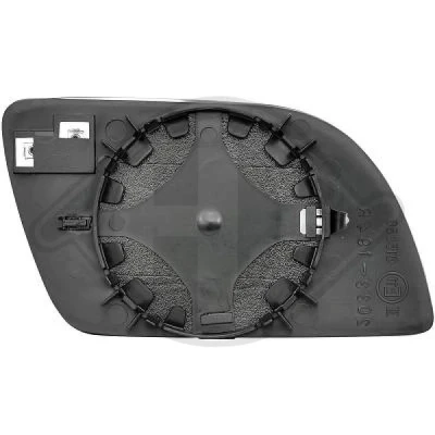 Kuva DIEDERICHS 2205227 Sivupeilin Lasi Vasen VOLKSWAGEN: Polo IV Hatchback
