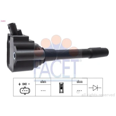 Kuva FACET 9.6551 Sytytyspuola FIAT: Tipo Farmari