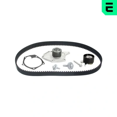 Kuva OPTIMAL SK 1487AQ1 Vesipumppu + Jakohihnasarja Asennusmateriaalilla, Vesipumpulla 123 RENAULT: MEGANE 2 Kombi, Stufenheck, CLIO