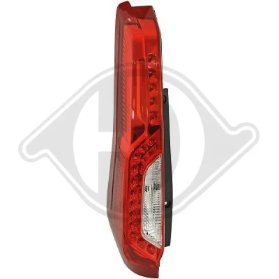 Kuva DIEDERICHS 6086991 Takavalot Vasen LED LEDillä, Lampun kannalla NISSAN: X Trail