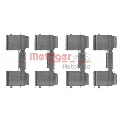 Kuva METZGER 109 1726 Tarvikesarja, Jarrupala FIAT: Ducato III Bussi, Van, Flatbed Kuorma auto / Alusta, CITROËN: Jumper II Van