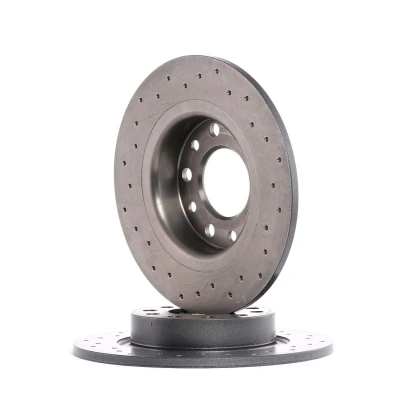 Kuva BREMBO XTRA LINE 08.9460.4X Jarrulevyt 264 10 5 täysi, reijitetty pinnoitettu ALFA ROMEO: Giulietta Hatchback, Van