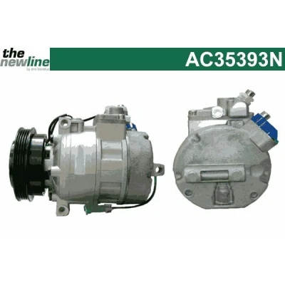 Kuva The NewLine AC35393N Ilmastoinnin Kompressori 7SB16C AUDI: A4 B5 Avant, A6 C5 Sedan, VOLKSWAGEN: Passat GP Variant