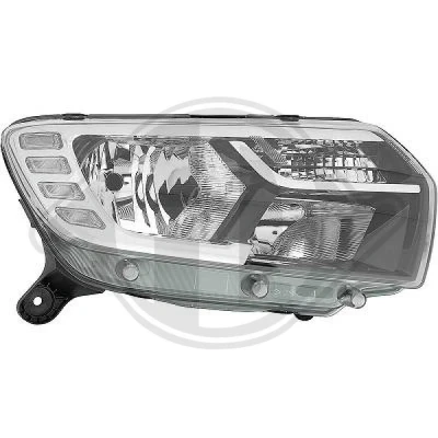 Kuva DIEDERICHS 4456180 Ajovaloumpio Oikea H7/H7, PY21W Päiväajovalolla (LED)