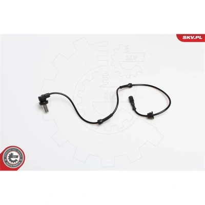 Kuva ESEN SKV 06SKV160 ABS Anturi Etuakseli 2 napaa 800mm 12V Sähköinen musta Pyöreä Naaras AUDI: 100 C4 Sedan, A6 Avant