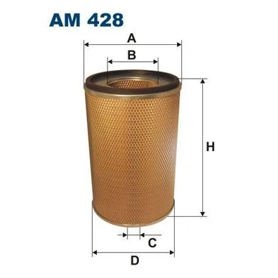 Kuva FILTRON AM 428 Ilmansuodatin 345 230 Suodatinpanos