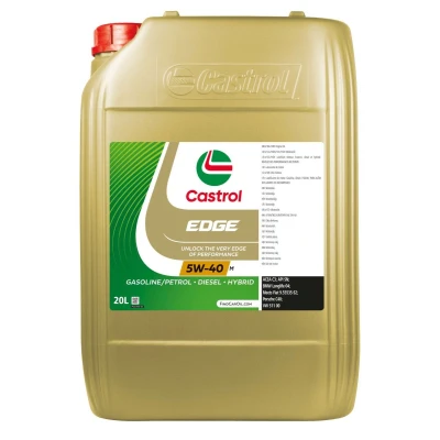 Kuva Castrol EDGE M 5W 40 20l Moottoriöljy 15D3AC BMW: 3 Sedan, 5 Touring, MINI: Clubman, Hatchback, Countryman