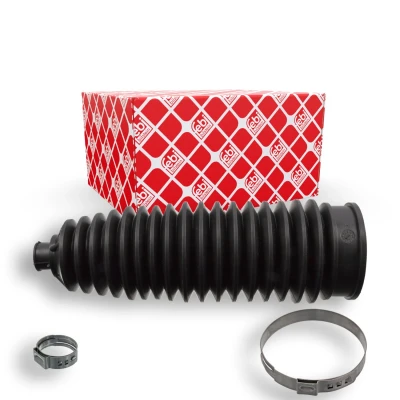 Kuva FEBI BILSTEIN 101724 Paljekumisarja, Ohjaus Thermoplast Etuakseli, vasen, oikea Kuorilla RENAULT: MEGANE 2 Kombi, Stufenheck
