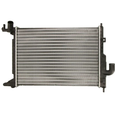 Kuva THERMOTEC D7X065TT Jäähdytin 378 500 34 Käsivaihteisto Jäähdytysrivat mekaan. kiinnitetyt OPEL: Vectra B Sedan