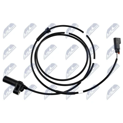 Kuva NTY HCA FR 028 ABS anturi Taka akseli, oikea Induktiivi 2 1860 1960 43,5 Musta D muoto FORD: Transit Mk5 Bussi, Van