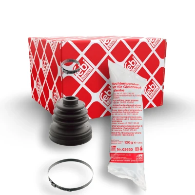 Kuva FEBI BILSTEIN 101950 Paljekumisarja, Vetoakseli Etuakseli, Vaihteiston puoli Kumi TOYOTA: Auris Hatchback