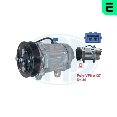 Kuva Kompressori, ilmastointilaite vw OE 7D0 820 805 B, G, H