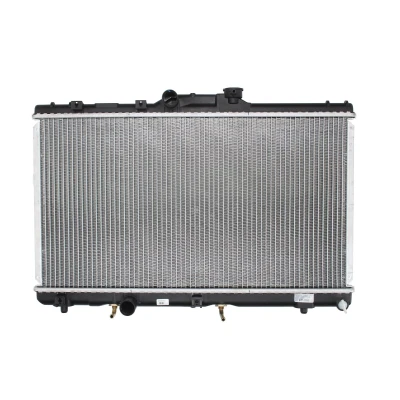 Kuva NRF EASY FIT 517588 Jäähdytin Alumiini 634 347 18 asennusosilla Jäähdytysrivat juotetut TOYOTA: Corolla VII Sedan, VIII Liftback