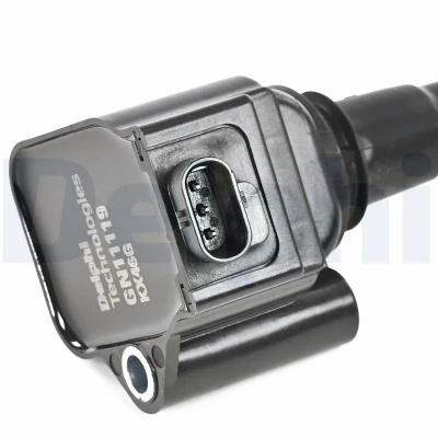 Kuva DELPHI GN11119 12B1 Sytytyspuola 3 napaa 12V Liitäntä SAE