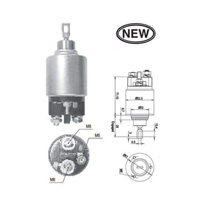 Kuva MAGNETI MARELLI 940113050543 Startin Solenoidi