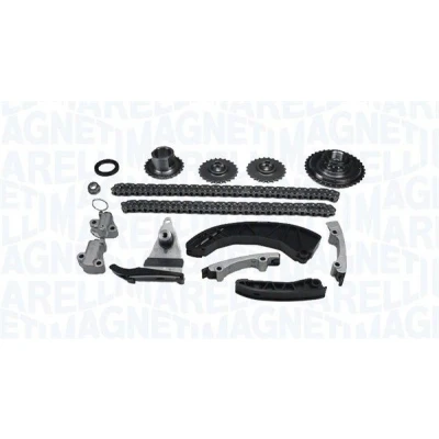 Kuva MAGNETI MARELLI 341500000392 Jakoketjusarja Tiivisteillä Hammaspyörällä Yksinkertainen, Ketju koteloitu KIA: Venga, cee‘d I Hatchback, Farmari